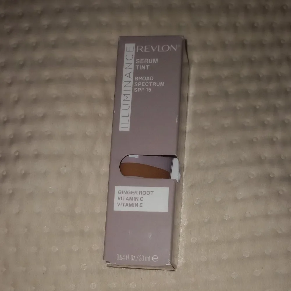 🆕💄Revlon Illuminance Serum Tint, Liquid Foundation #417 Warm Caramel
